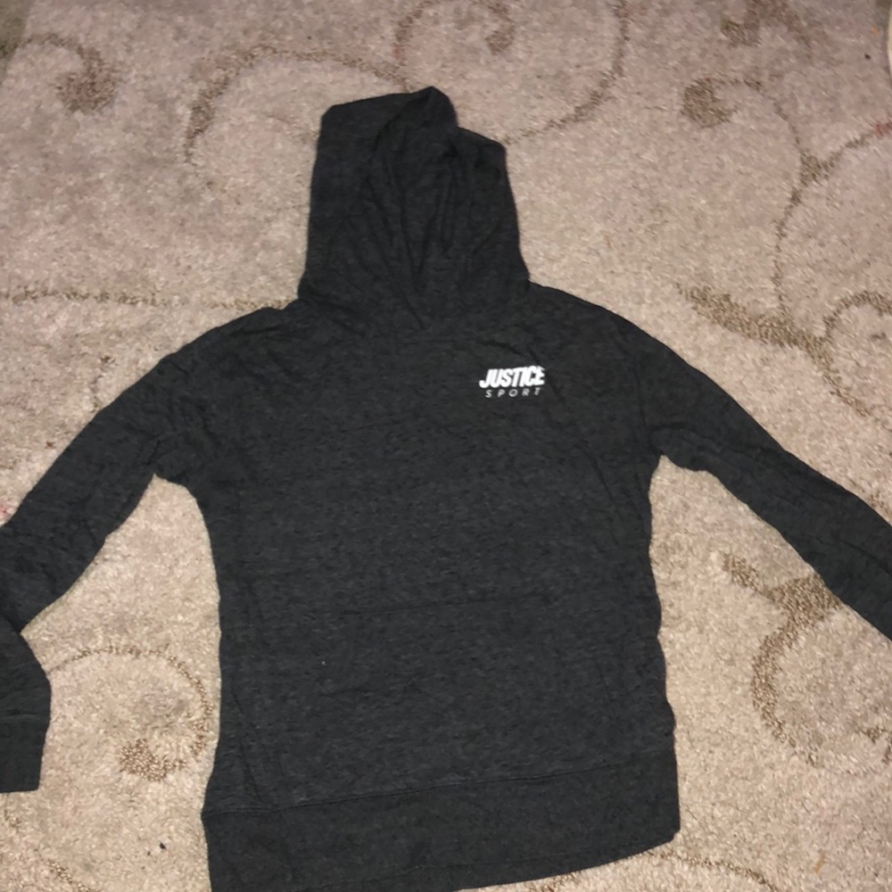 Girls just a sport sweater